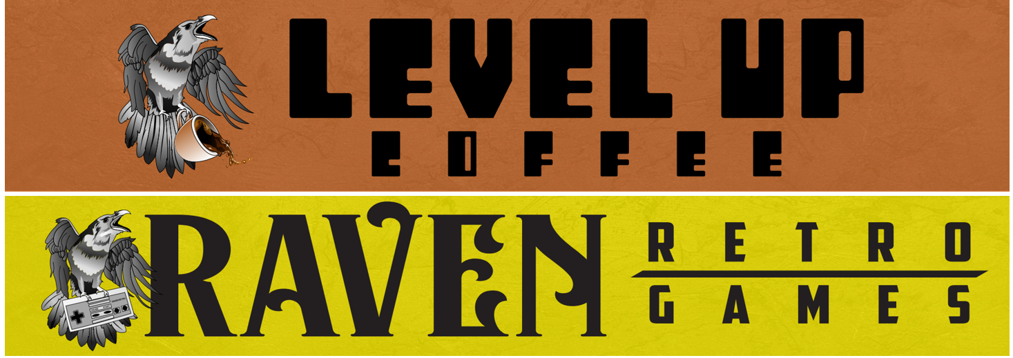 Raven Retro Games & Level Up Coffee